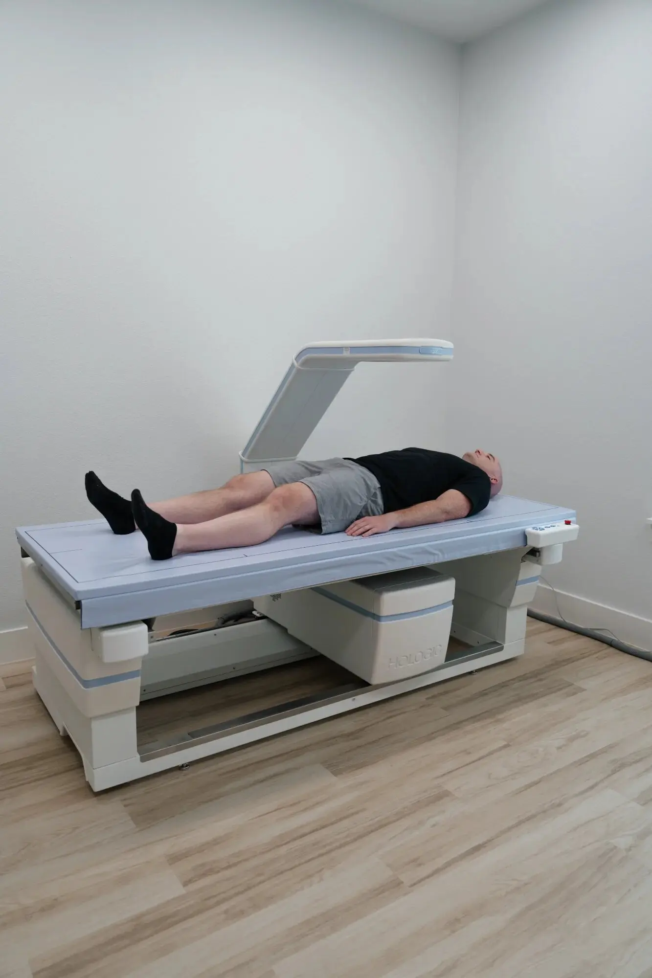 DEXA body composition scanner at Highland Longevity Fort Worth